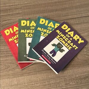 Diary of a Minecraft Zombie Books #7-10